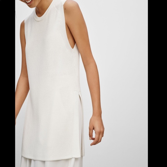 Aritzia Wilfred Palmier Knit Sweater Sleeveless